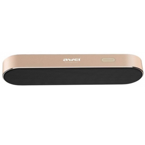 ALTAVOZ BLUETOOTH METÁLICO GOLD AWEI SAKKYO